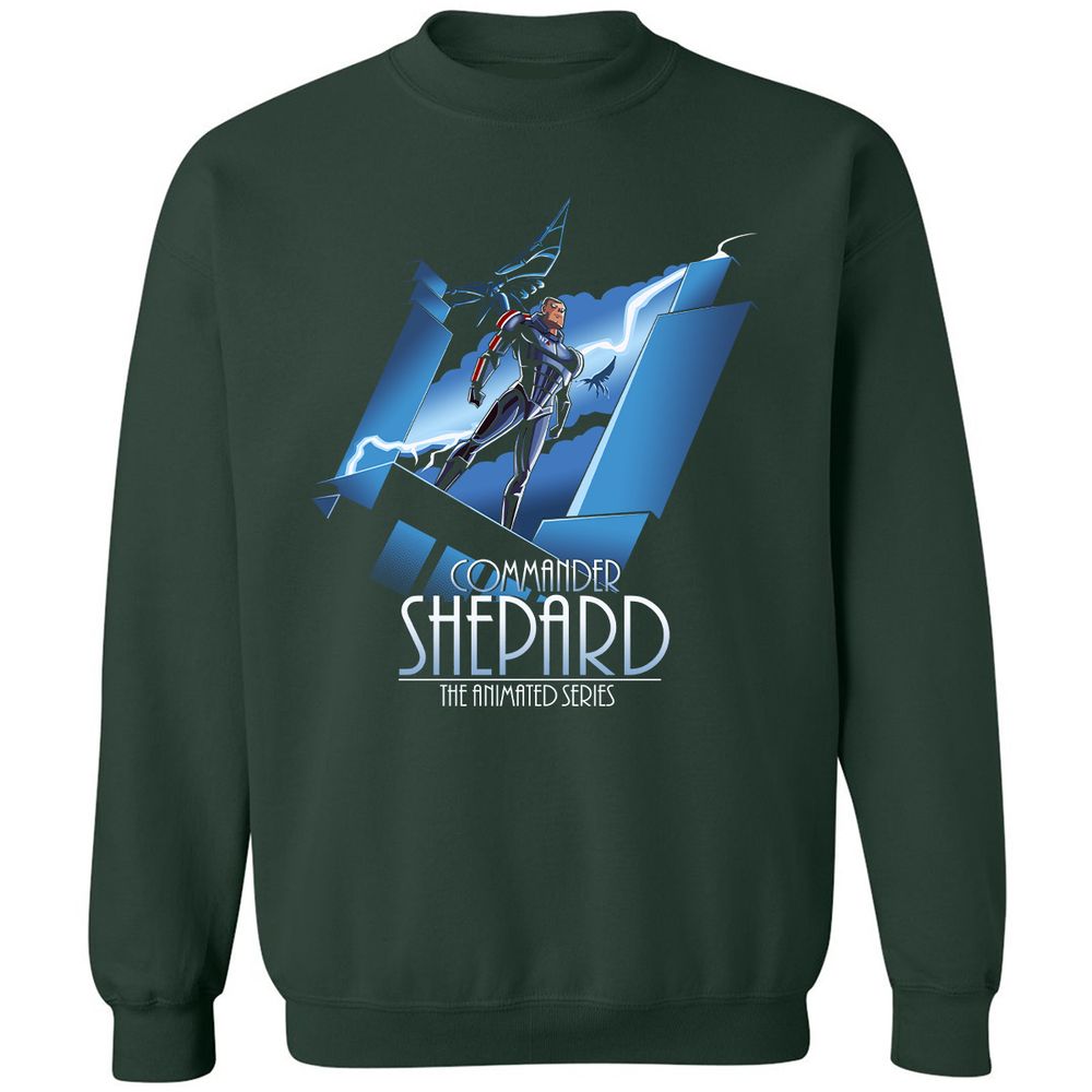 Classic Unisex Sweatshirt - 77GC5VEN - Forest Green - 4
