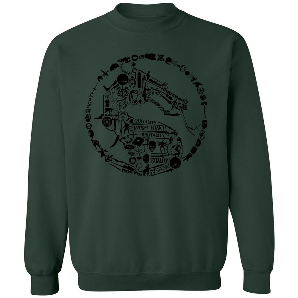 Classic Unisex Sweatshirt - J8FHCQ5M - Forest Green - 4