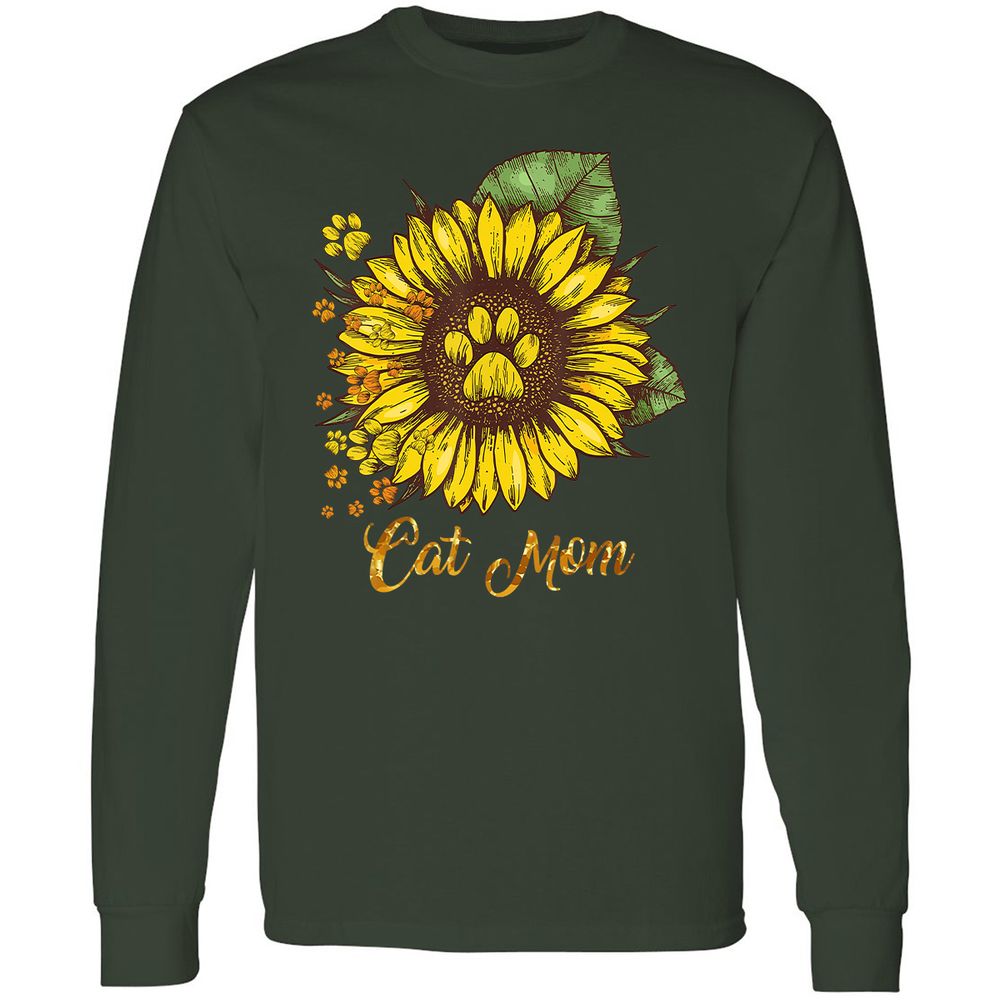 Long Sleeve T-Shirt - 1L78YT1F - Forest Green - 4