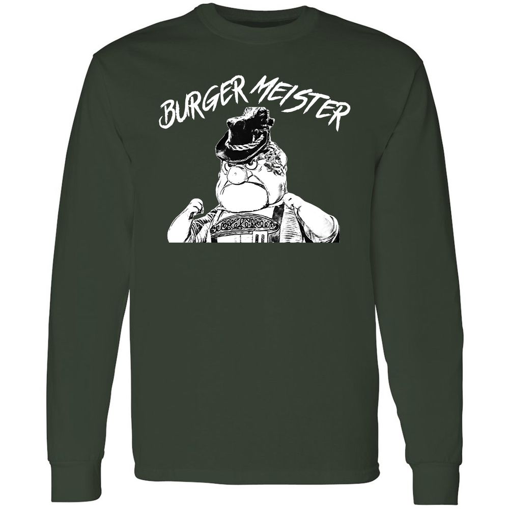 Long Sleeve T-Shirt - 3RG8KCS2 - Forest Green - 4