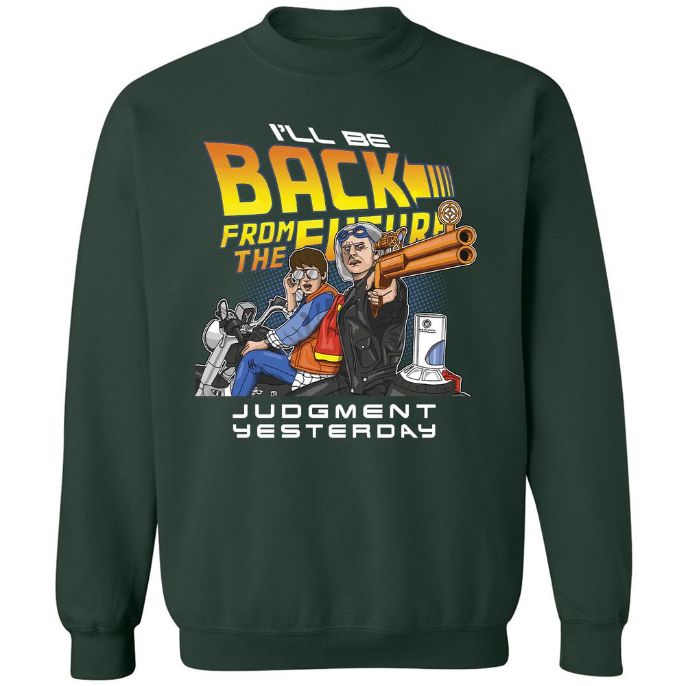 Classic Unisex Sweatshirt - L8Y3HT1B - Forest Green - 4