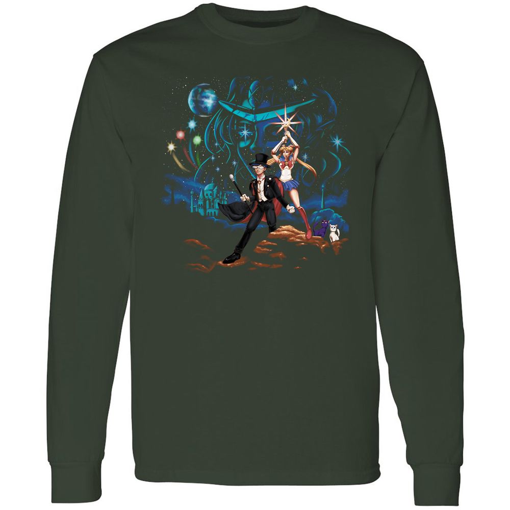 Long Sleeve T-Shirt - CRV834QB - Forest Green - 4