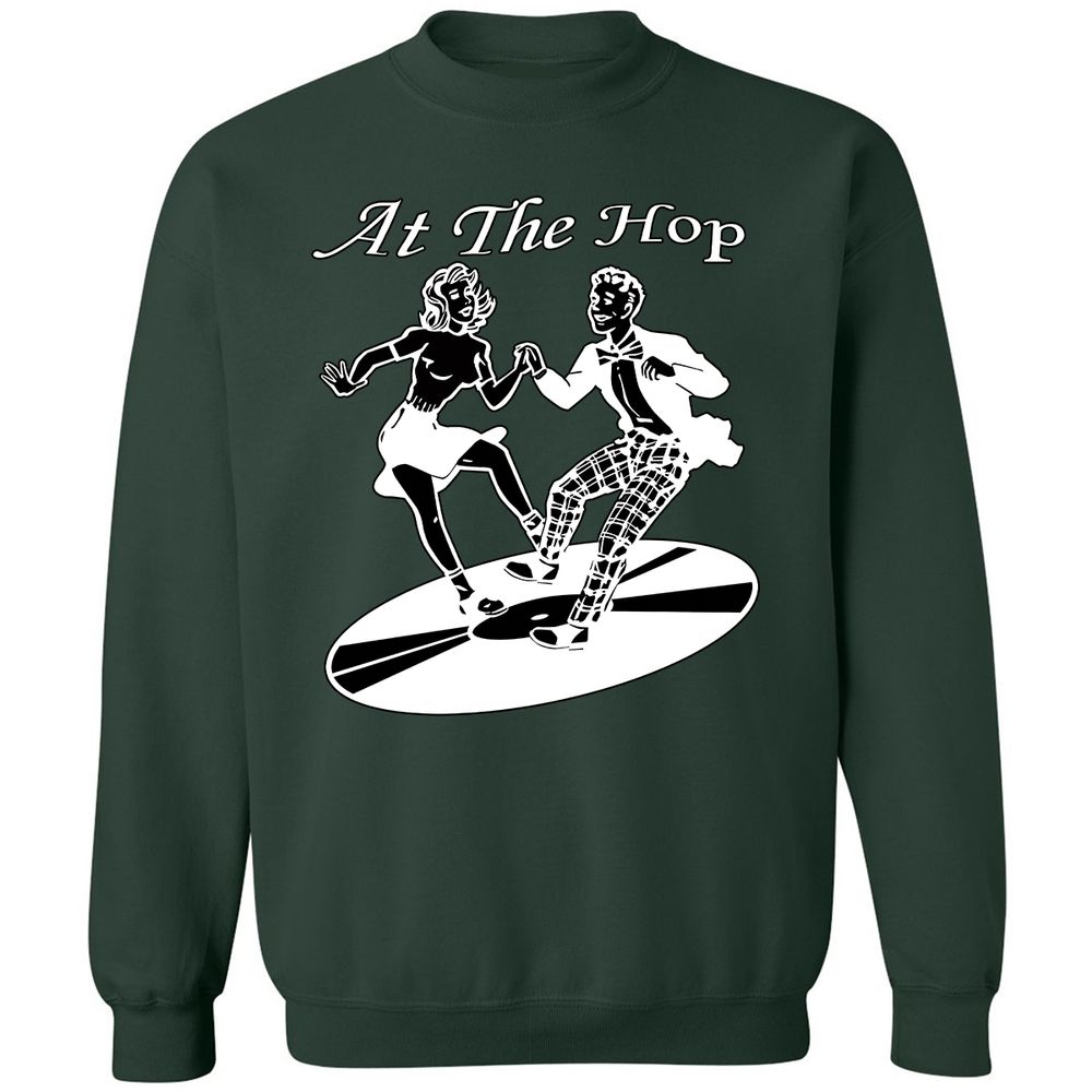 Classic Unisex Sweatshirt - AGL9Q7VD - Forest Green - 4
