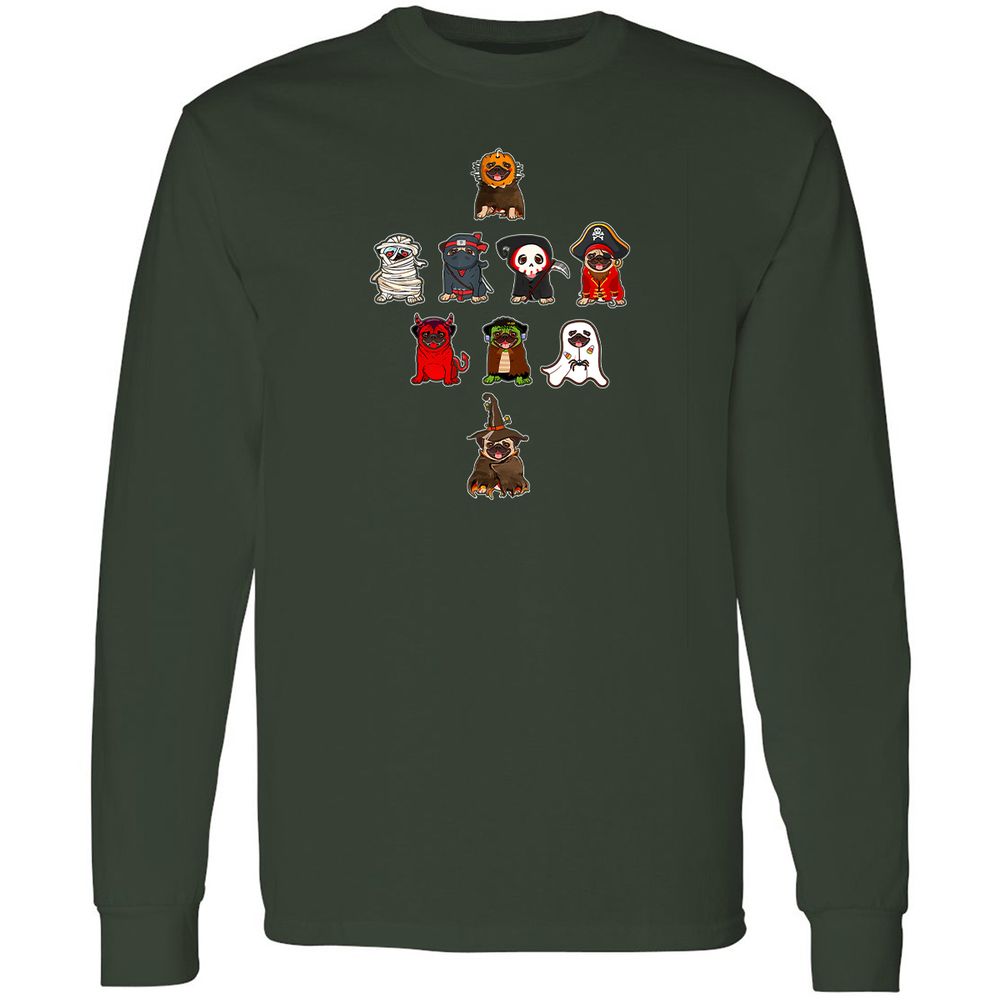 Long Sleeve T-Shirt - CEKJCESK - Forest Green - 4