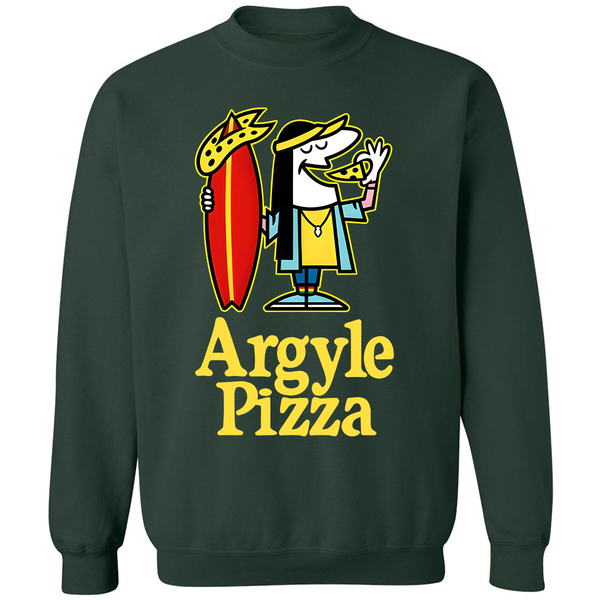 Classic Unisex Sweatshirt - RBJ4NVJA - Forest Green - 4