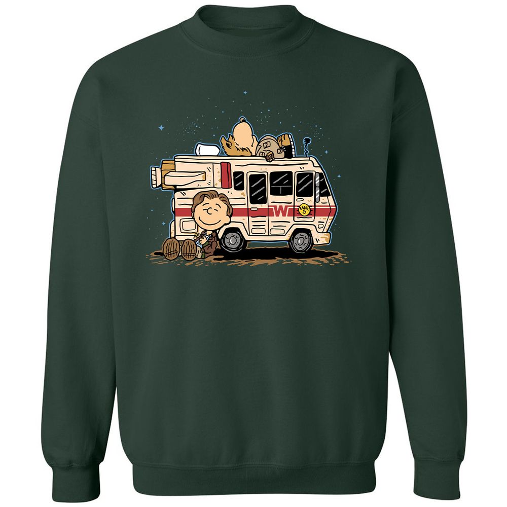 Classic Unisex Sweatshirt - 379ZW3Y7 - Forest Green - 4