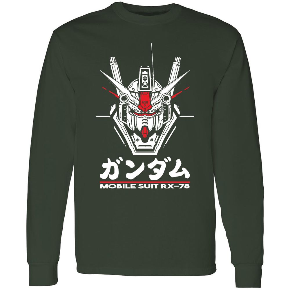 Long Sleeve T-Shirt - YD73WX58 - Forest Green - 4