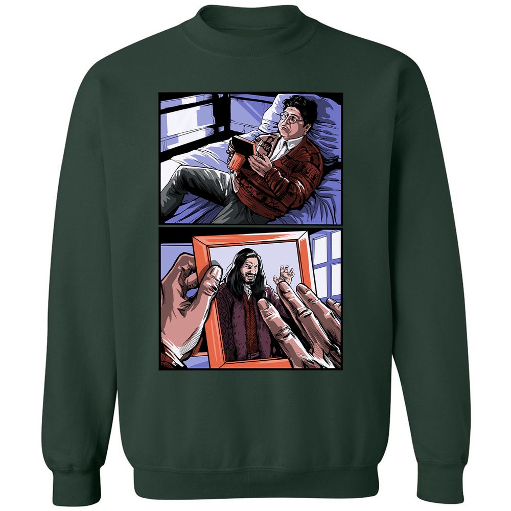 Classic Unisex Sweatshirt - DDSES1PK - Forest Green - 4