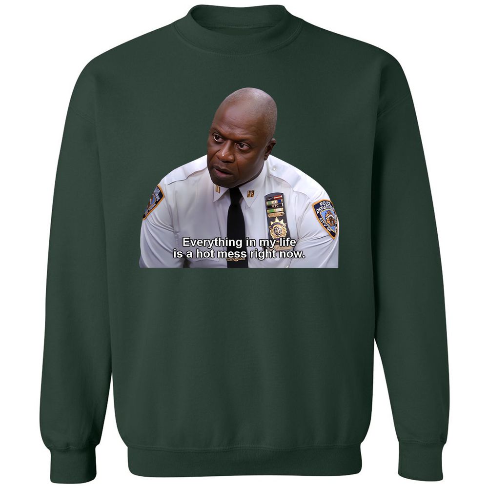 Classic Unisex Sweatshirt - MK8733AL - Forest Green - 4