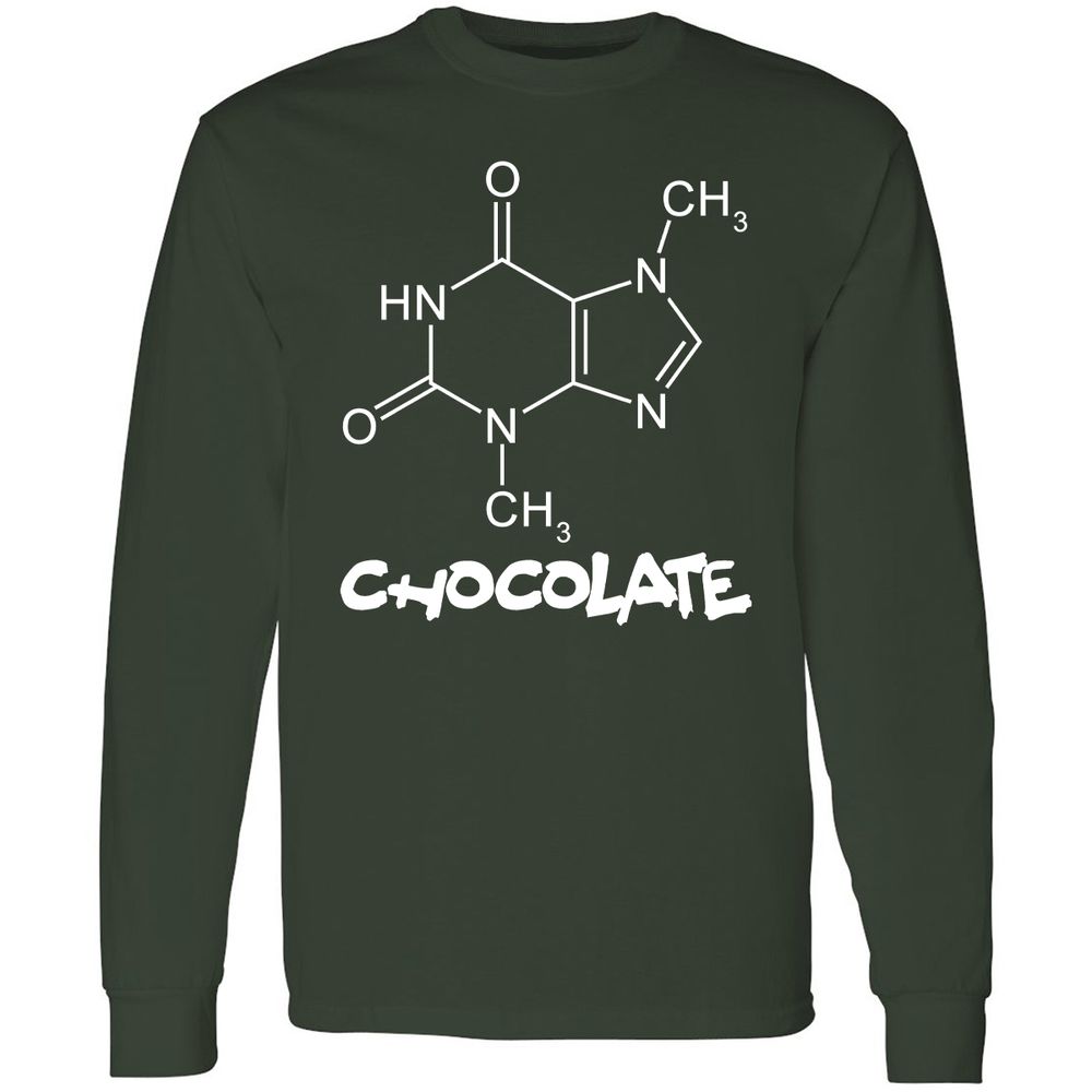 Long Sleeve T-Shirt - TL5DQZ4W - Forest Green - 4