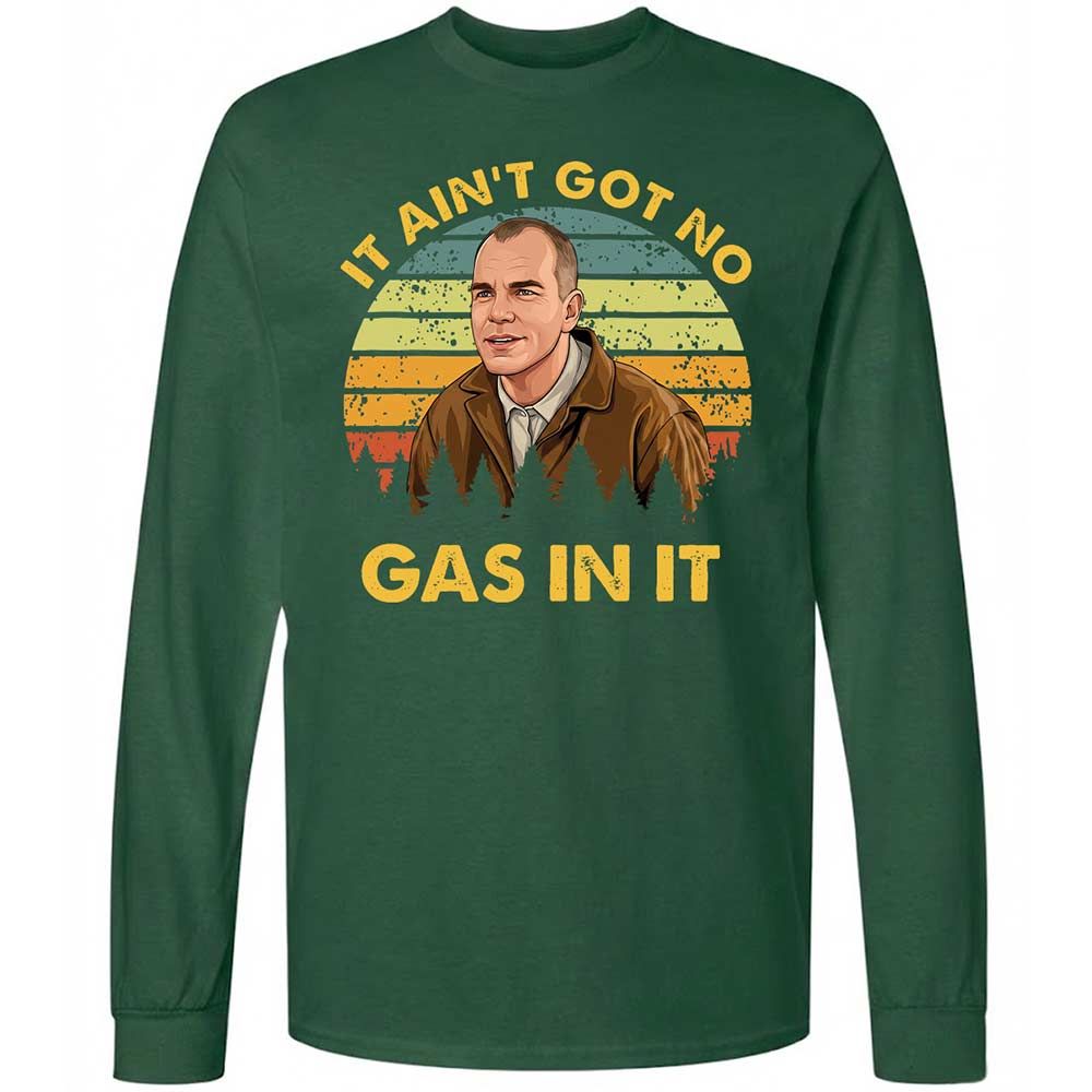 Long Sleeve T-Shirt - 57Q9V2MC - Forest Green - 4