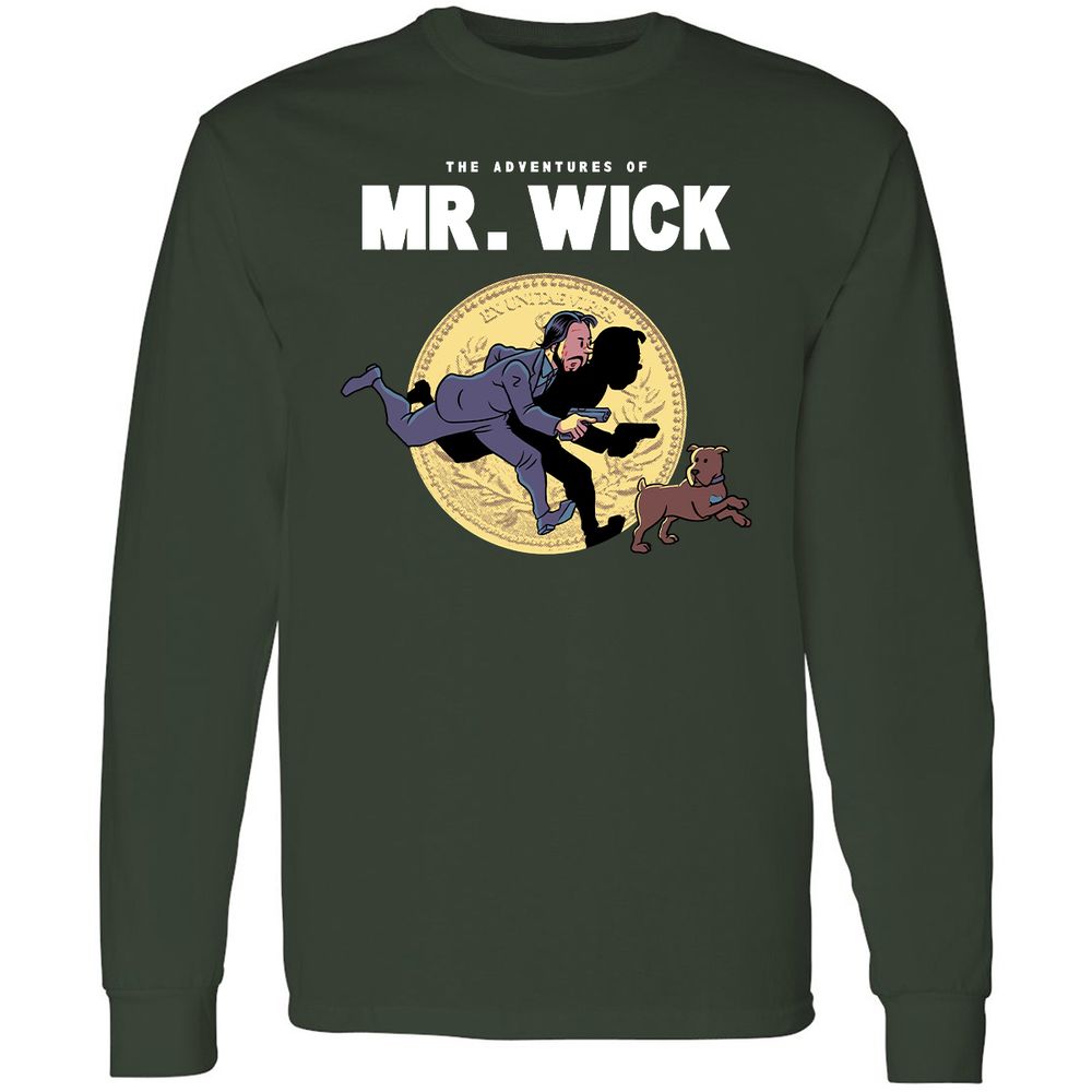 Long Sleeve T-Shirt - MJ137SXU - Forest Green - 4