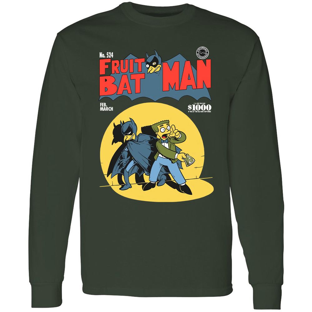 Long Sleeve T-Shirt - GL33STLQ - Forest Green - 4