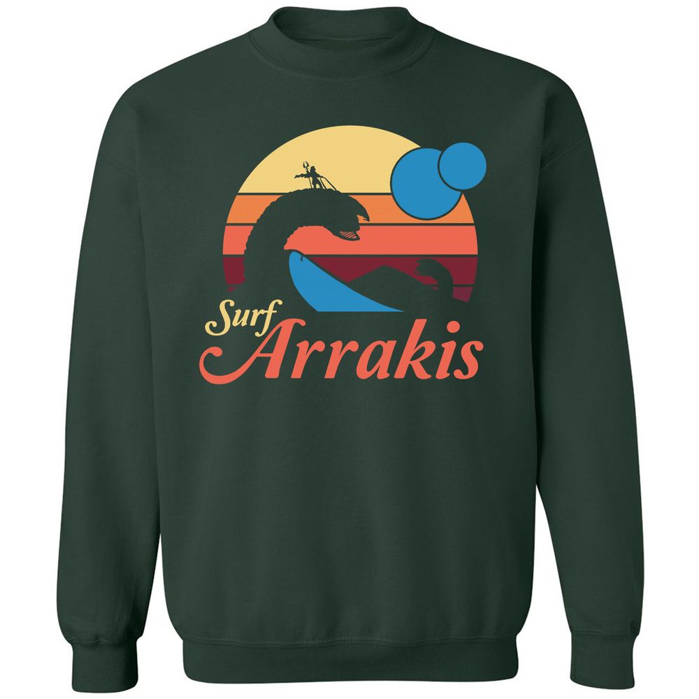 Classic Unisex Sweatshirt - LZHGN8YY - Forest Green - 4