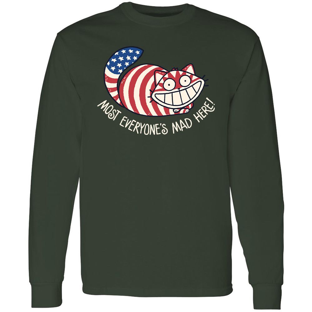 Long Sleeve T-Shirt - 8M8FTHQK - Forest Green - 4