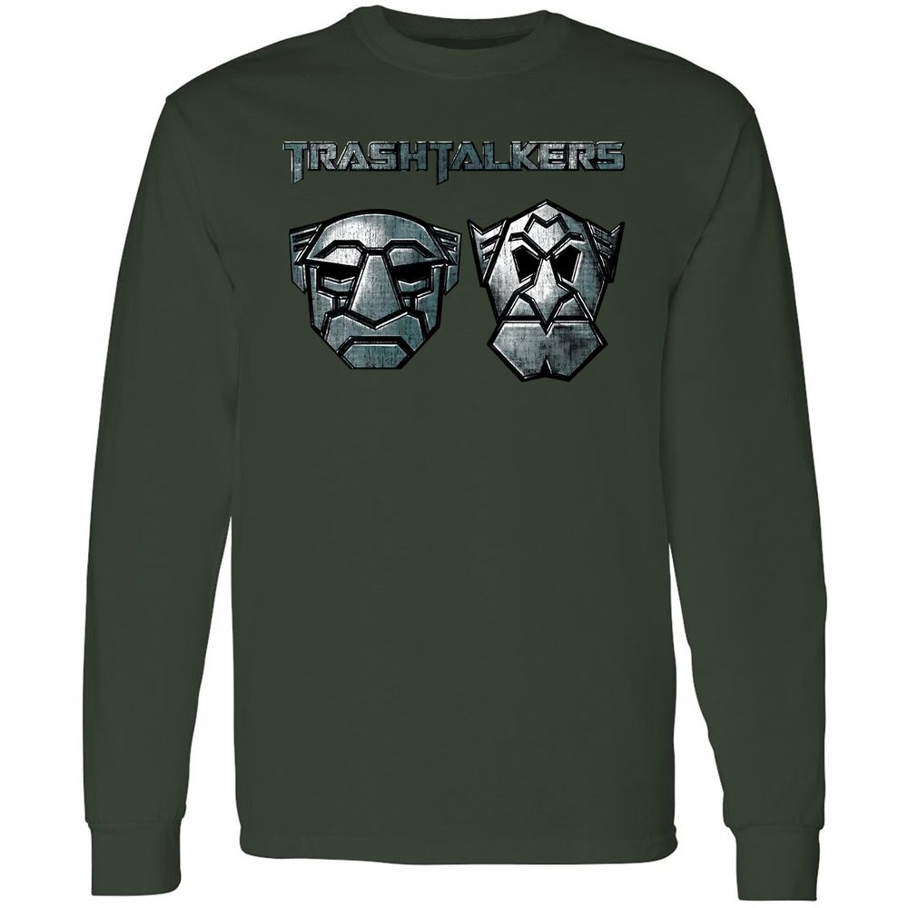 Long Sleeve T-Shirt - X3PATVGQ - Forest Green - 4