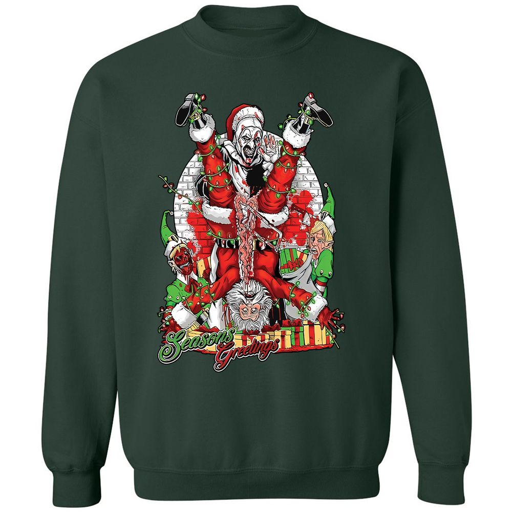 Seasons Greetings - Forest Green - 4