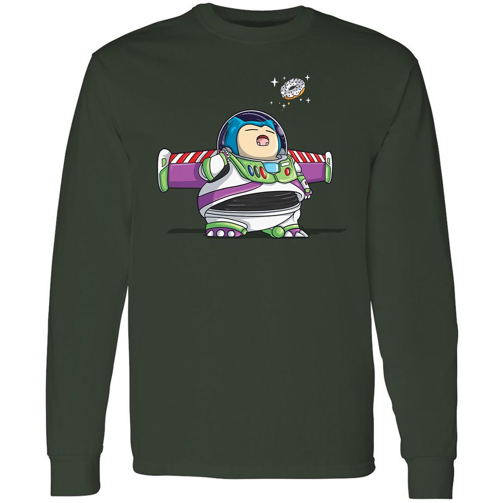 Long Sleeve T-Shirt - 61V485JH - Forest Green - 4