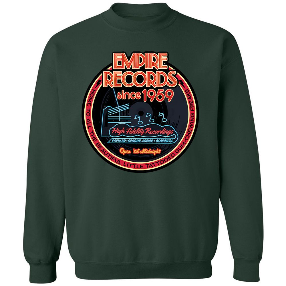 Classic Unisex Sweatshirt - RJA59J8J - Forest Green - 4