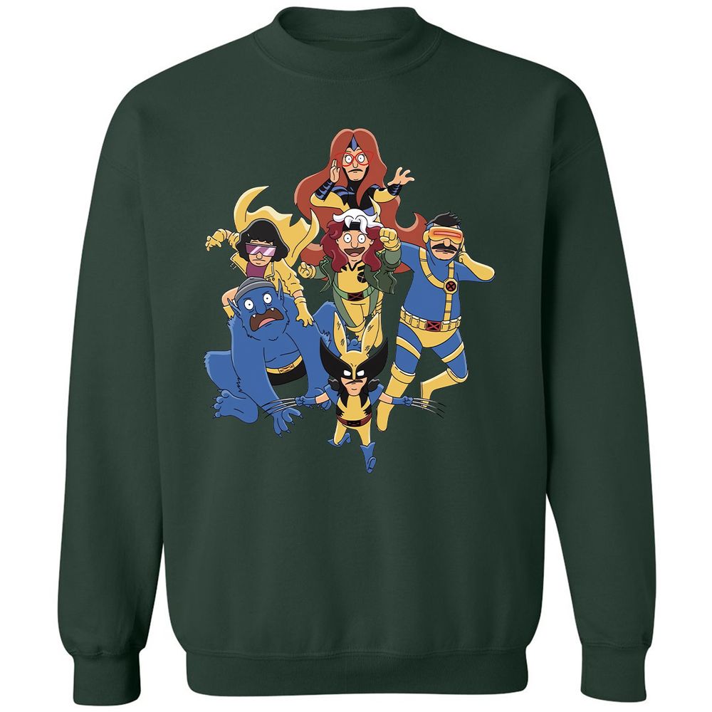 Classic Unisex Sweatshirt - S5S5H8YR - Forest Green - 4