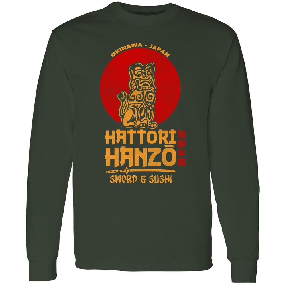 Long Sleeve T-Shirt - HA2BABVN - Forest Green - 4
