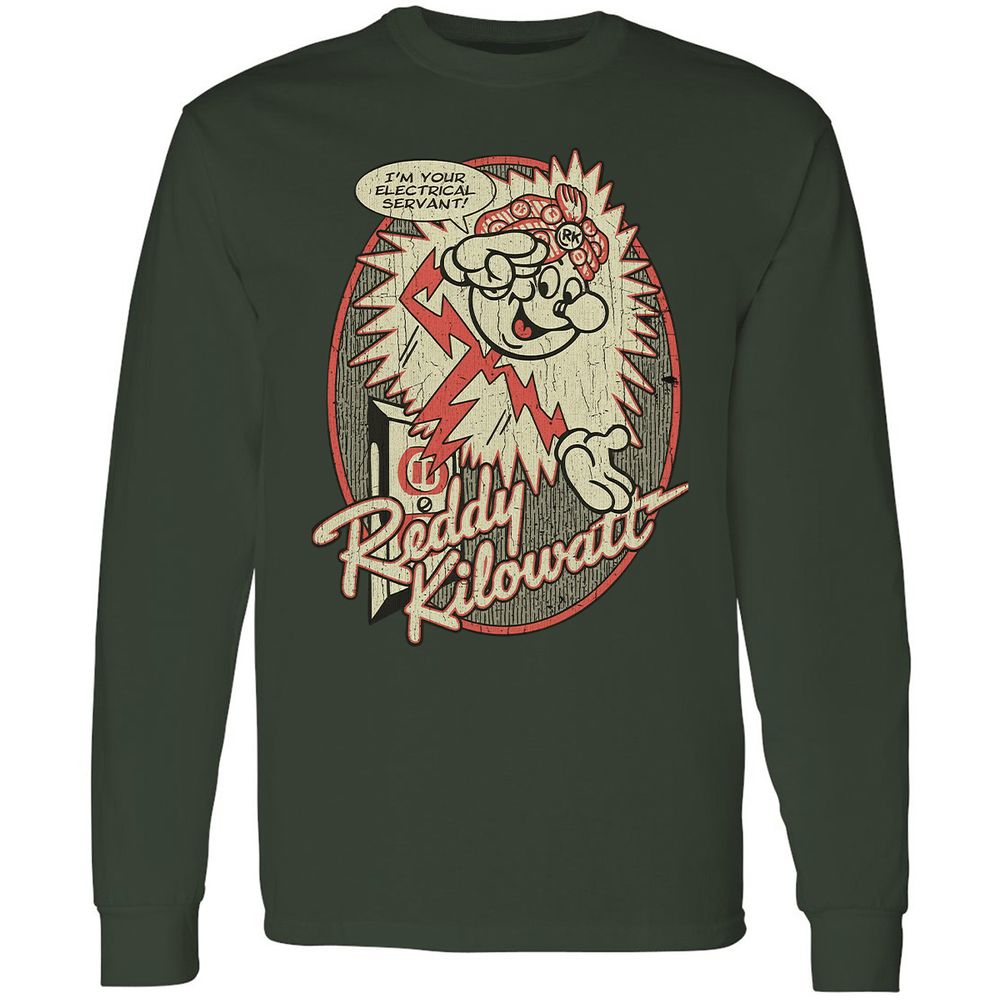 Long Sleeve T-Shirt - 3U45H9RP - Forest Green - 4