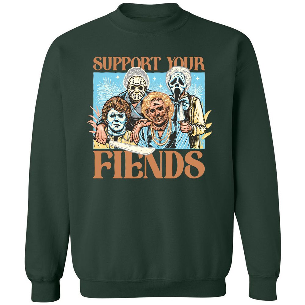 Classic Unisex Sweatshirt - AFNRXMKN - Forest Green - 4