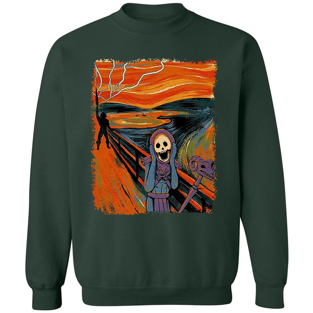 Classic Unisex Sweatshirt - 649TKSKX - Forest Green - 4