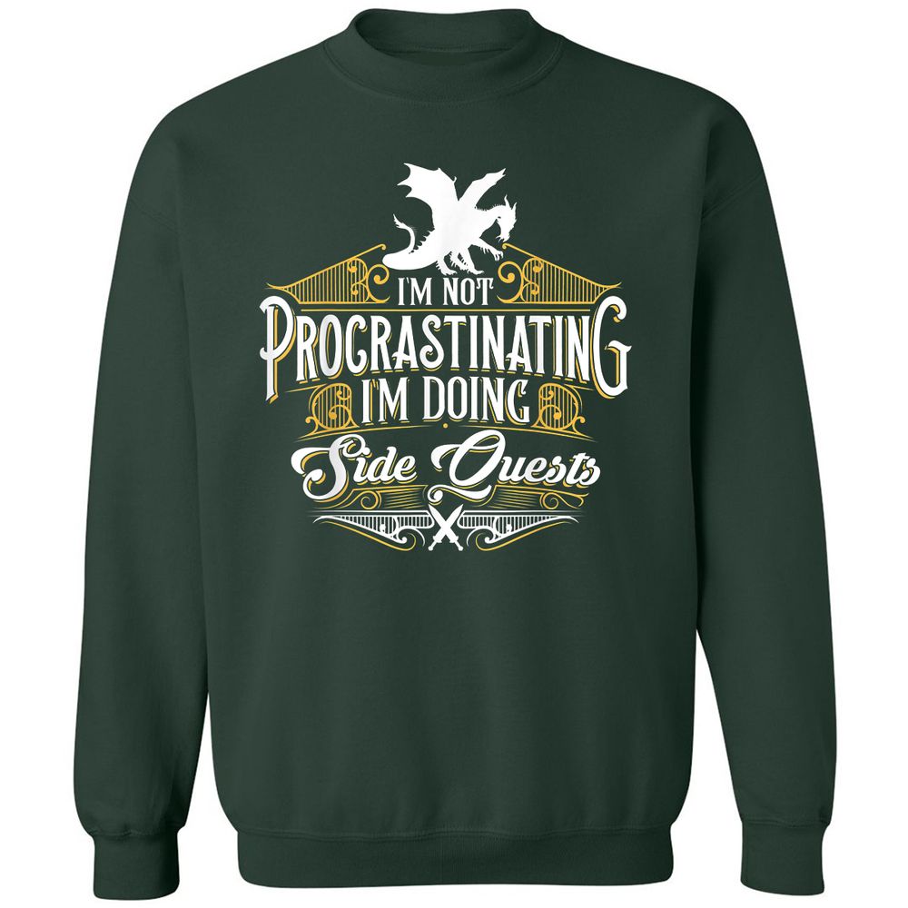 Classic Unisex Sweatshirt - 5FDTFQEY - Forest Green - 4