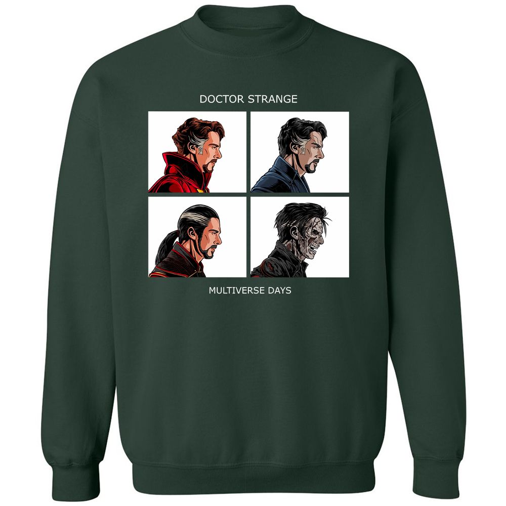 Classic Unisex Sweatshirt - YX2GRUJM - Forest Green - 4