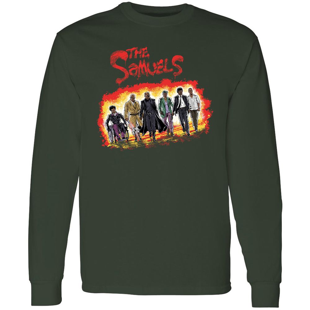 Long Sleeve T-Shirt - E9C8PS7L - Forest Green - 4