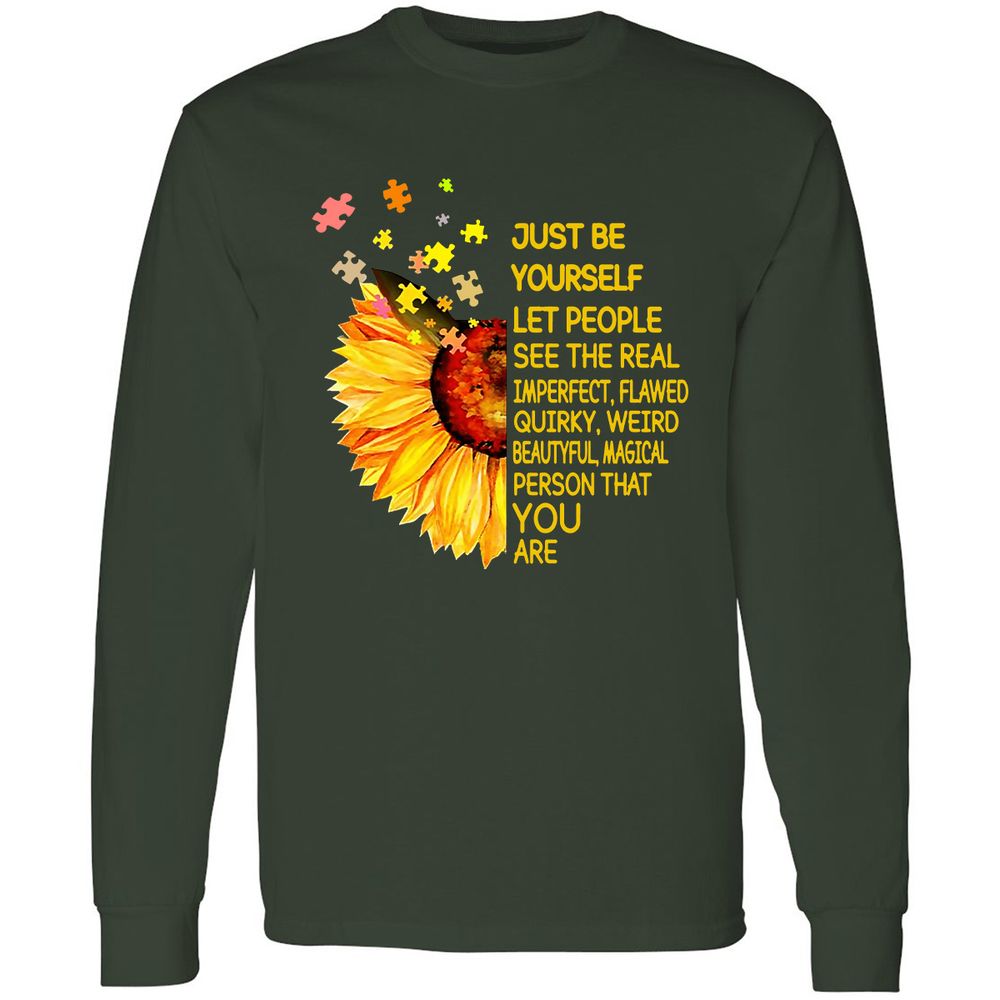 Long Sleeve T-Shirt - MAKLJ3A1 - Forest Green - 4