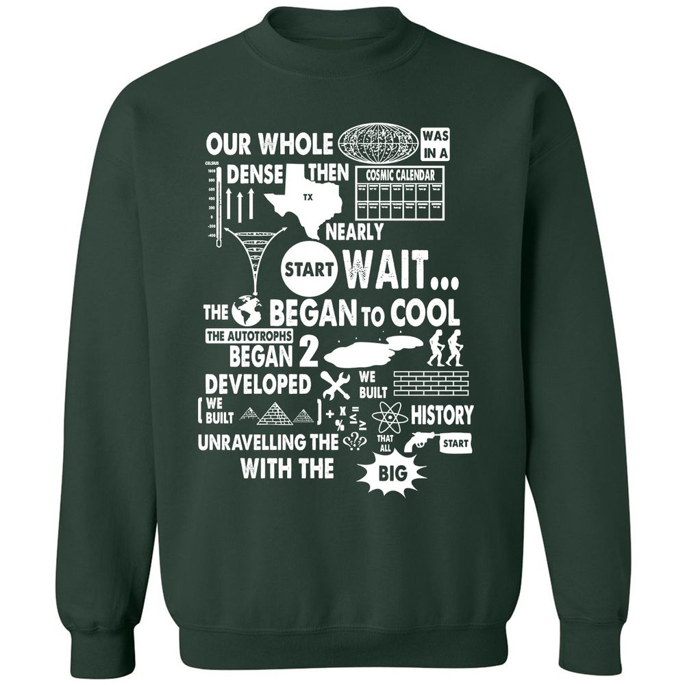 Classic Unisex Sweatshirt - G4WWQDCW - Forest Green - 4