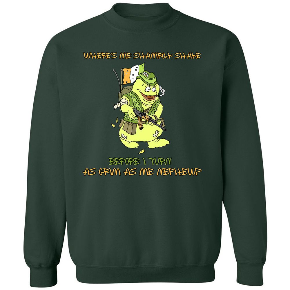 Classic Unisex Sweatshirt - MAUR74TK - Forest Green - 4