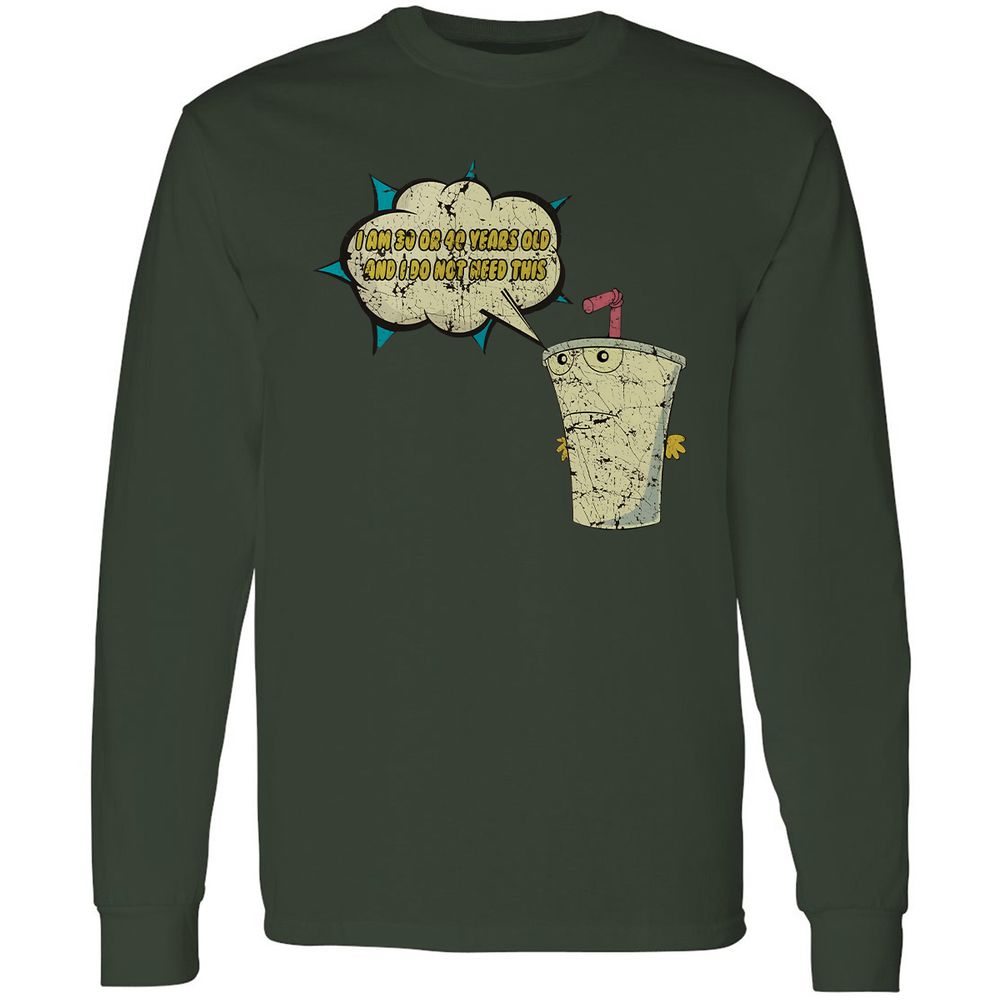 Long Sleeve T-Shirt - 8PQM37F6 - Forest Green - 4