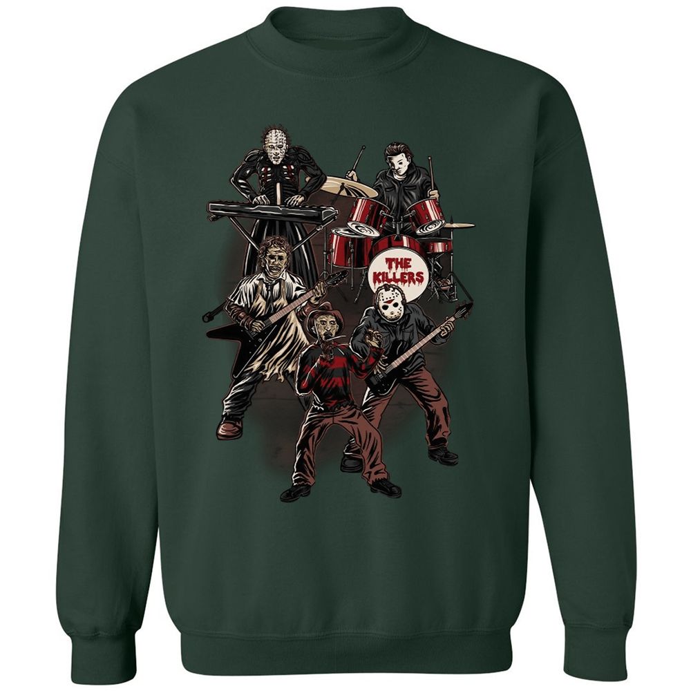 Classic Unisex Sweatshirt - QMA44Z11 - Forest Green - 4