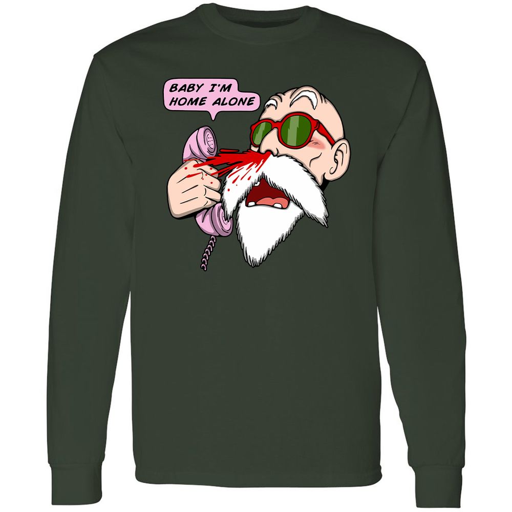 Long Sleeve T-Shirt - GSE94HPP - Forest Green - 4