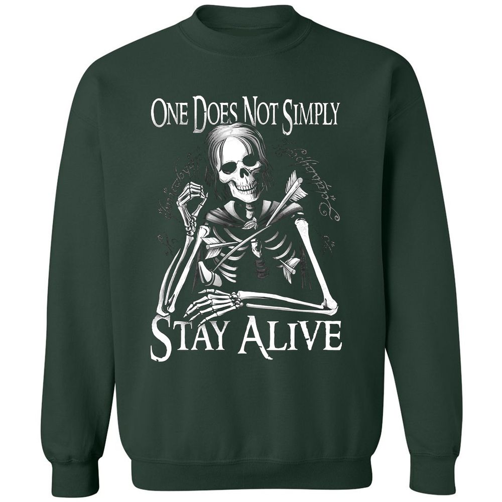 Classic Unisex Sweatshirt - DTRT897C - Forest Green - 4