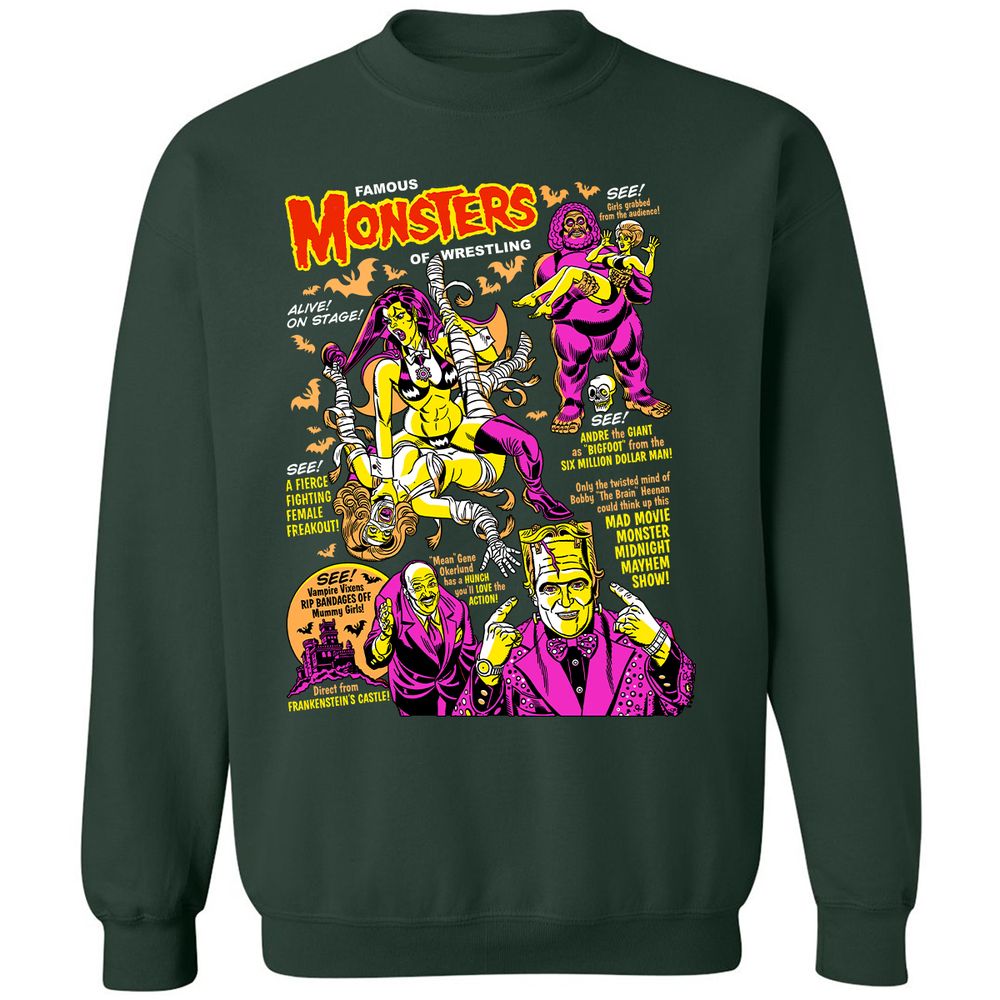 Classic Unisex Sweatshirt - RC7UXK3W - Forest Green - 4