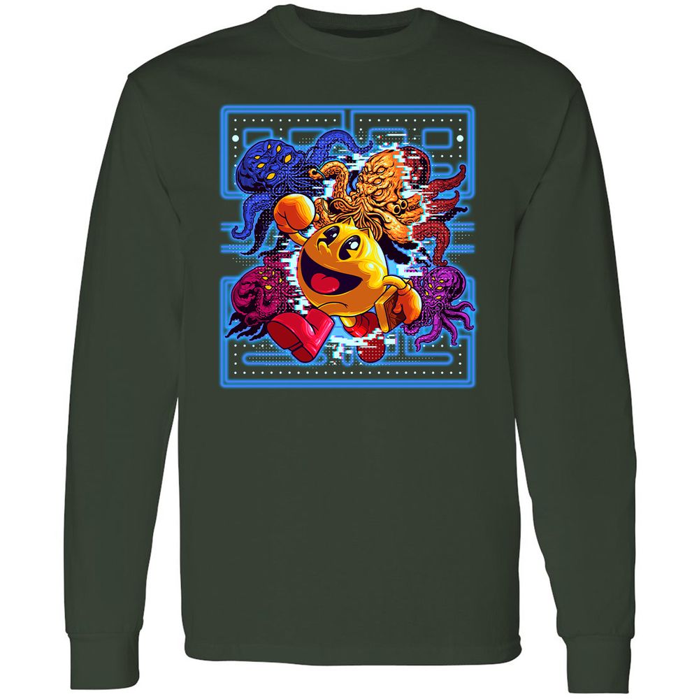 Long Sleeve T-Shirt - 4GPC768Q - Forest Green - 4