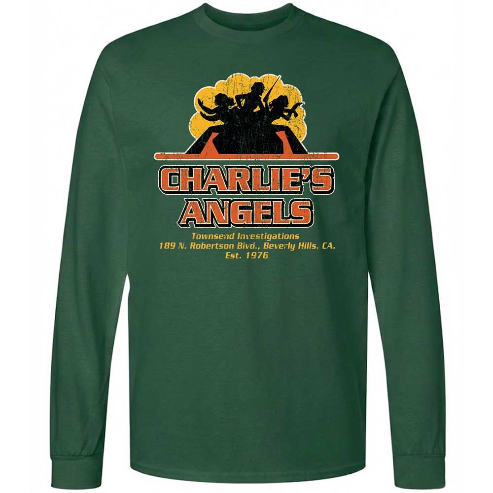 Long Sleeve T-Shirt - 5YRG9L6G - Forest Green - 4