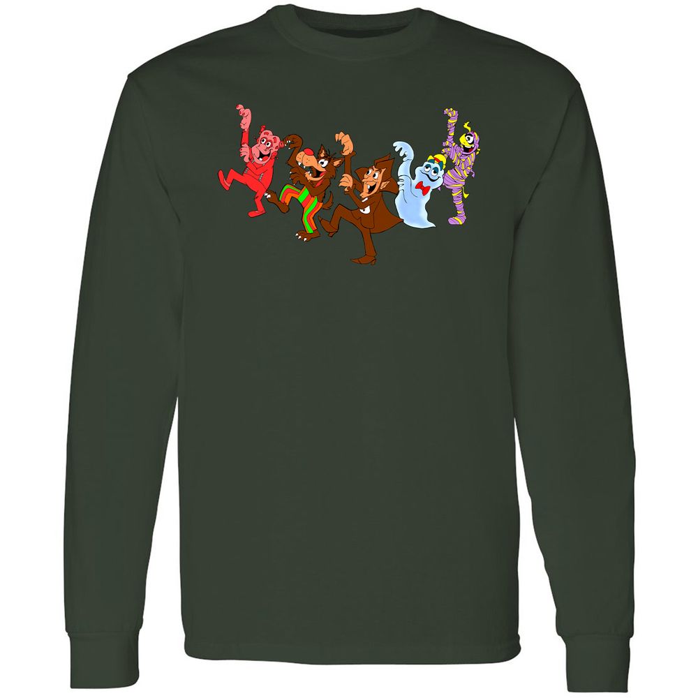 Long Sleeve T-Shirt - NL69H1DY - Forest Green - 4