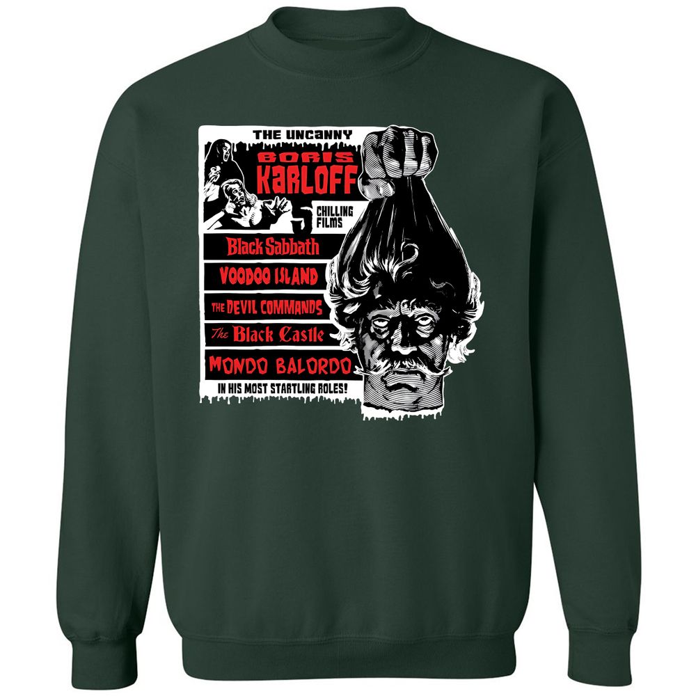 Classic Unisex Sweatshirt - 7DSKSDNU - Forest Green - 4