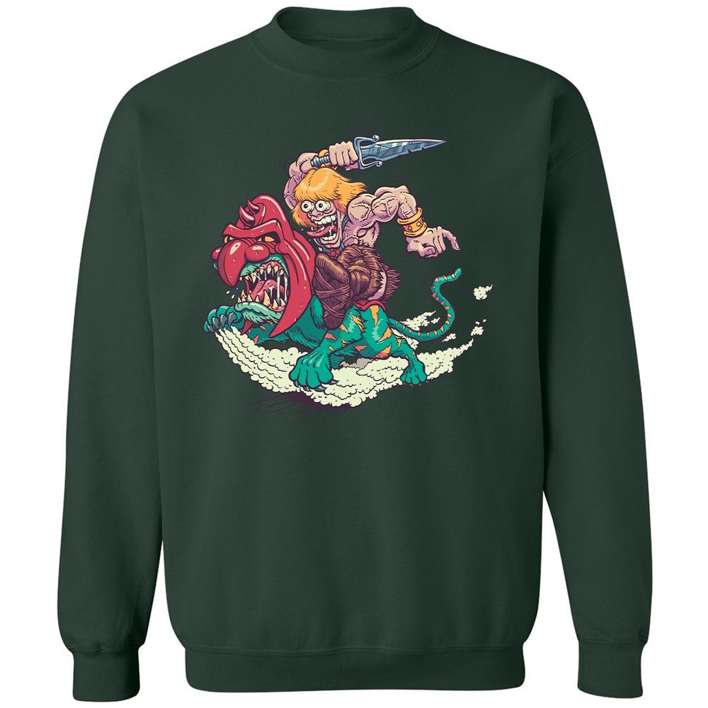 Classic Unisex Sweatshirt - 4K4CELXD - Forest Green - 4