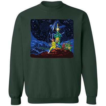 Classic Unisex Sweatshirt - 9Q1EBB6A - Forest Green - 4