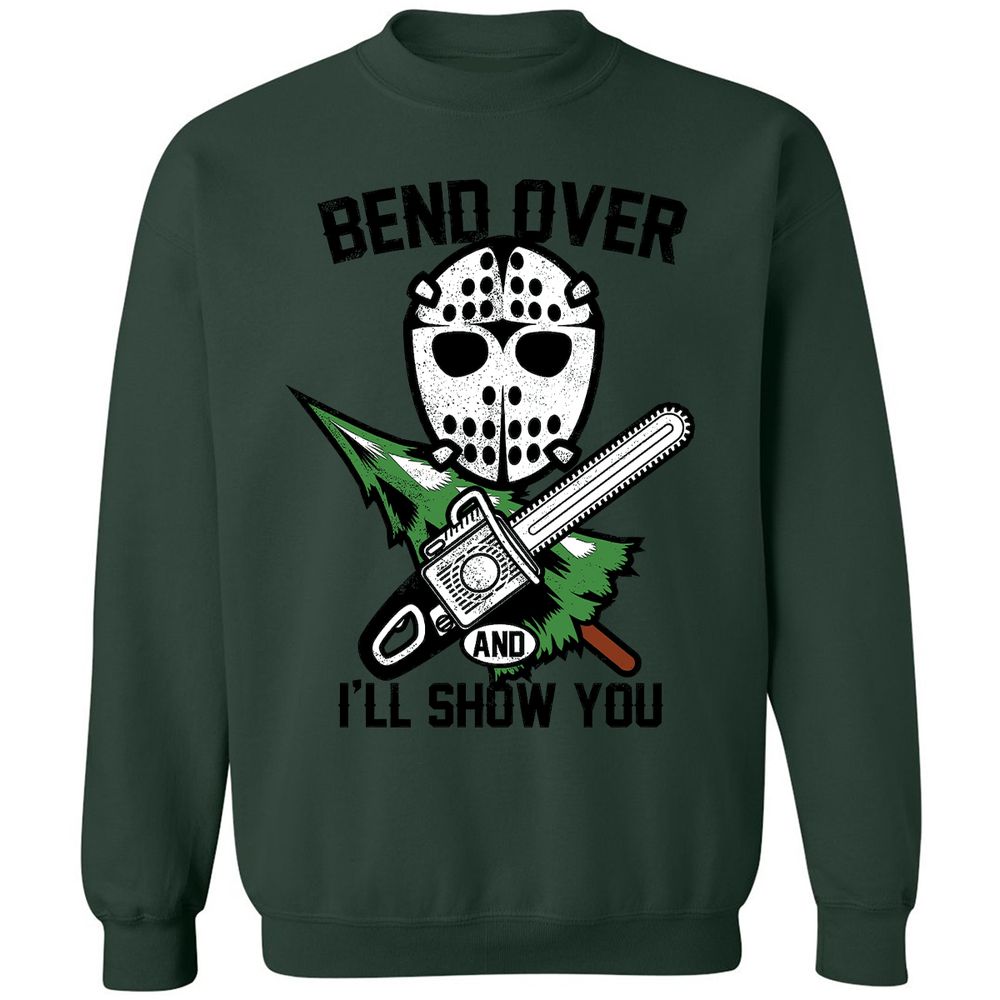 Classic Unisex Sweatshirt - ZLKD5BB1 - Forest Green - 4