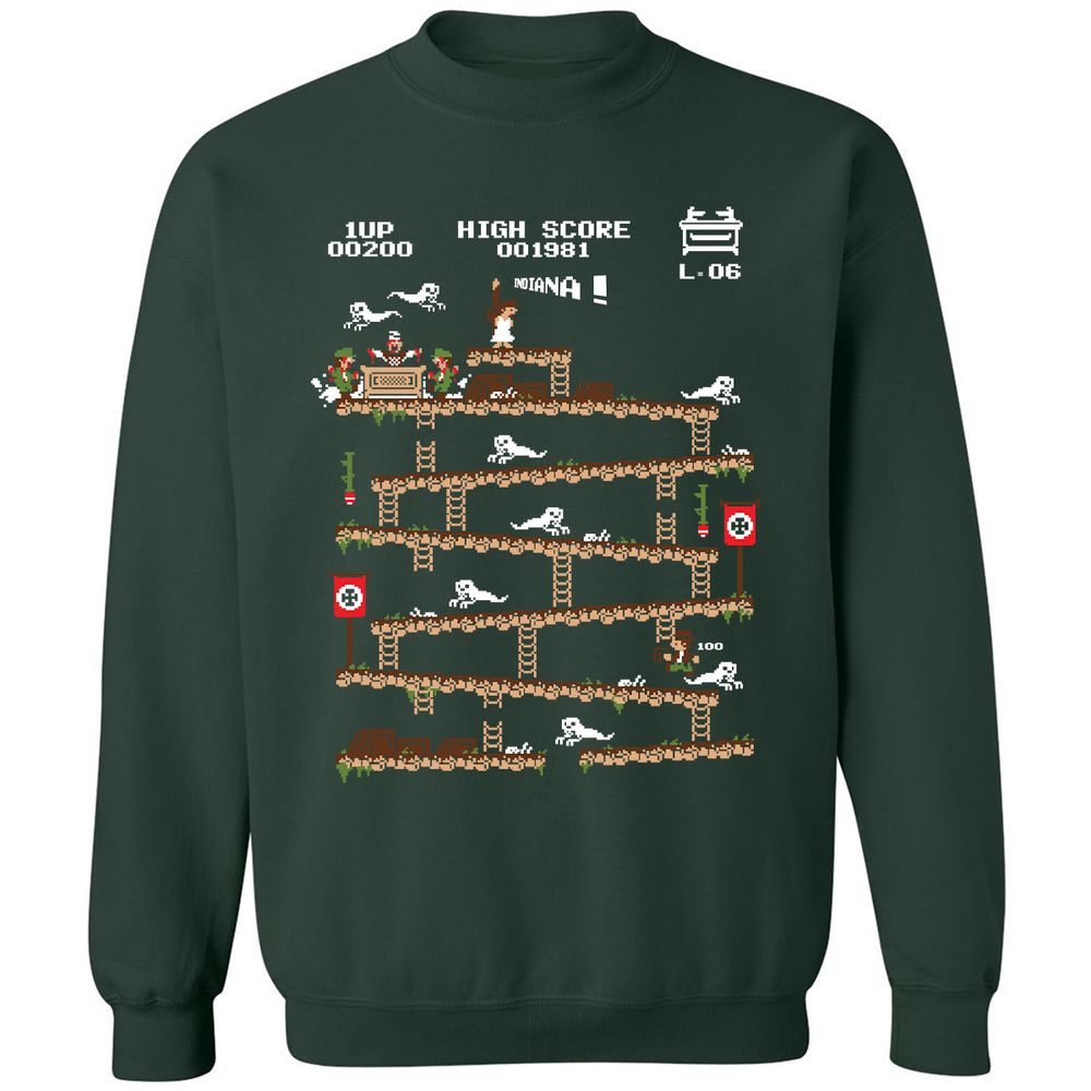 Classic Unisex Sweatshirt - M6RMR5CH - Forest Green - 4