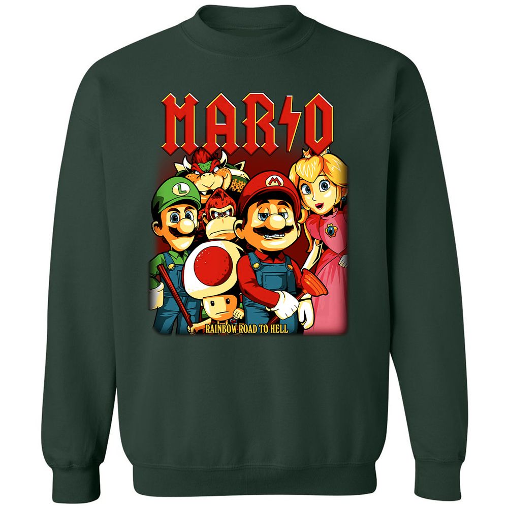 Classic Unisex Sweatshirt - 3N29BR1R - Forest Green - 4