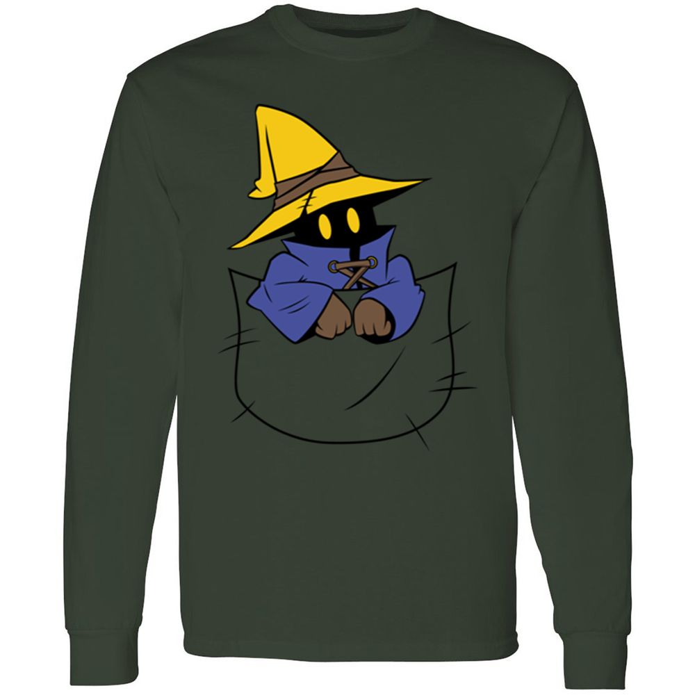 Long Sleeve T-Shirt - BRUQU9EQ - Forest Green - 4