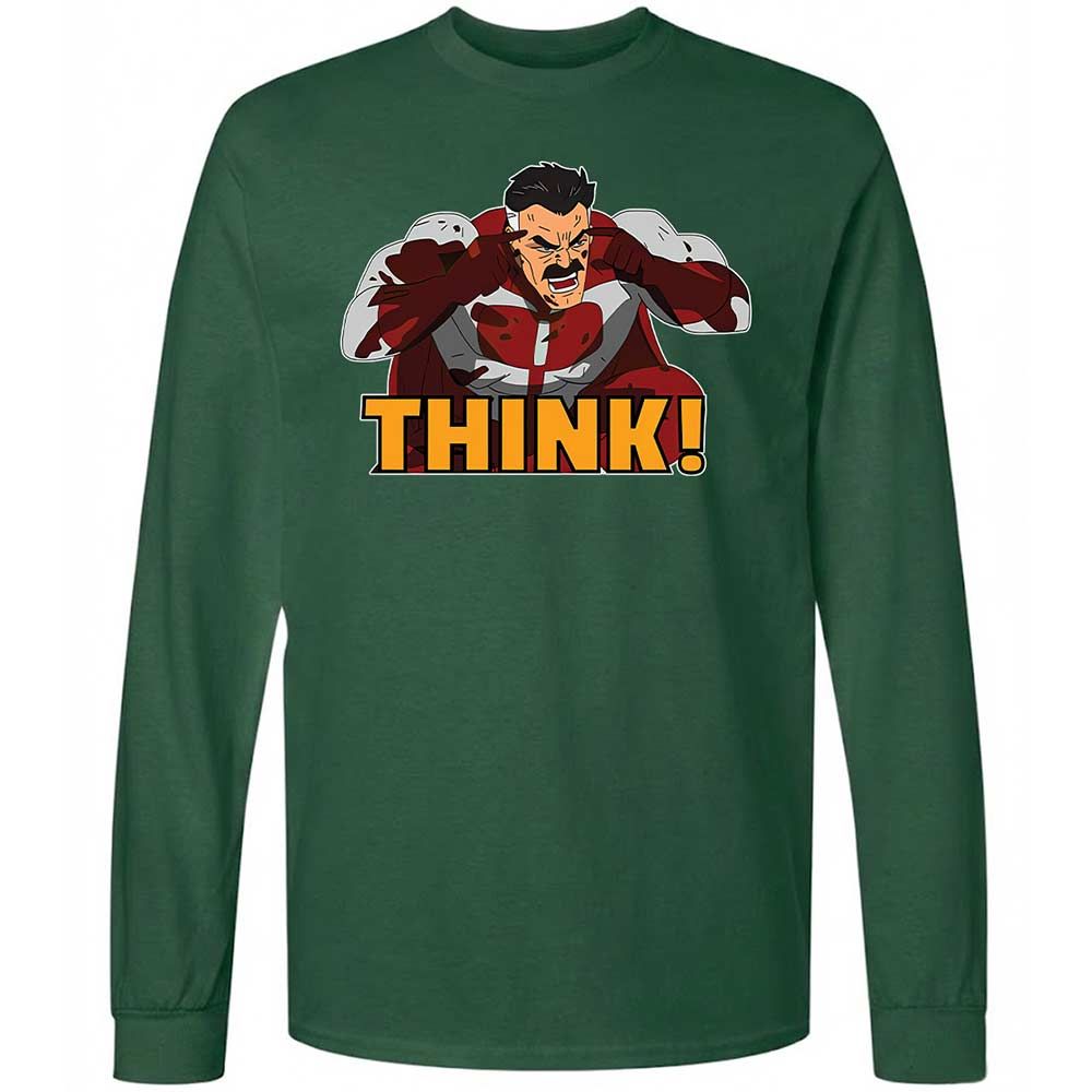 Long Sleeve T-Shirt - LC6DDVZ9 - Forest Green - 4